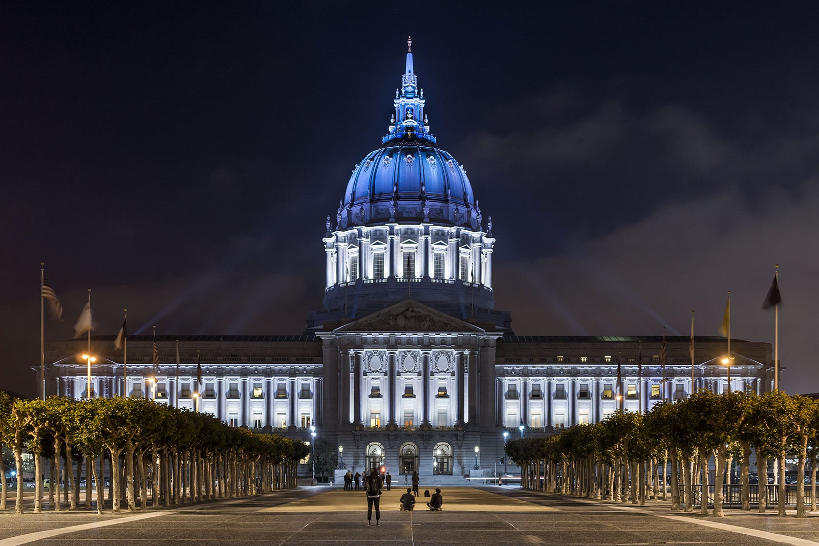 Photo Gallery - City Hall Exterior at Night