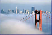 Golden Gate Bridge and Fog
