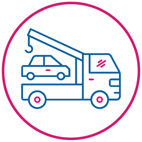 Tow/boot icon