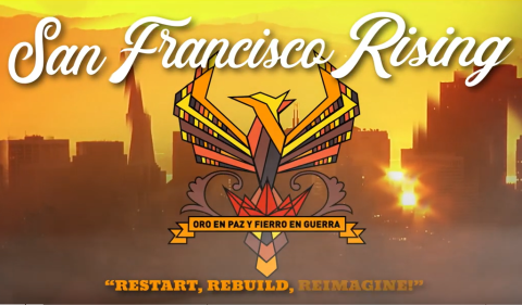 SF Rising logo