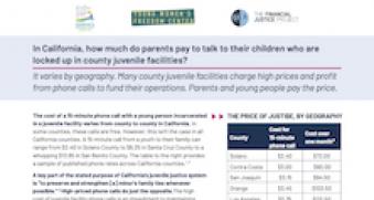 First page of report