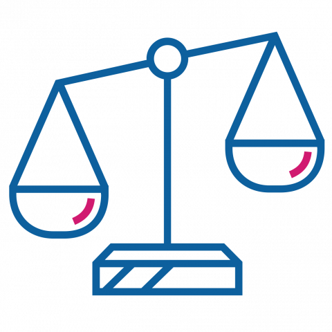 Scales of justice icon