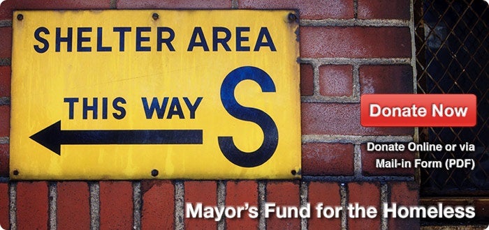mayor's fund for the homeless