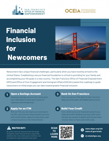 Financial Inclusion Flyer