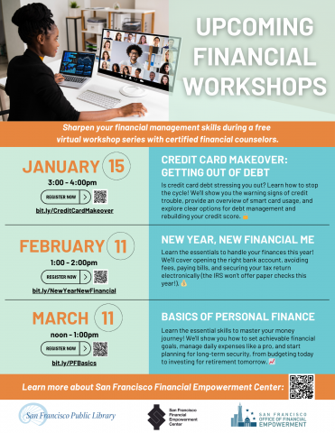 SFFC Workshop Flyer 1st Quarter 2026