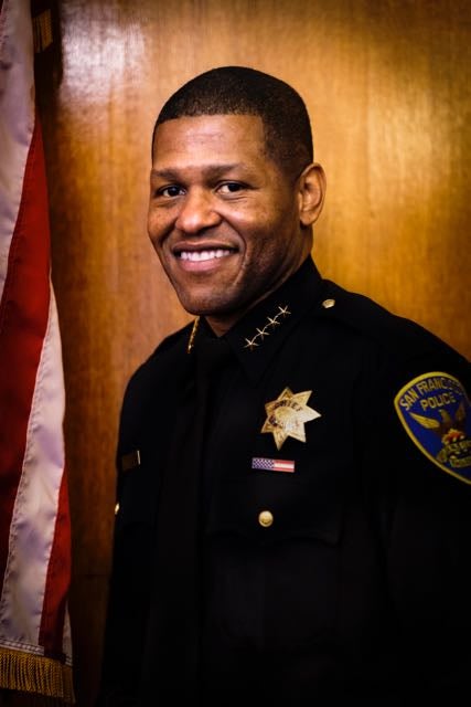 Photo of Chief Scott in SFPD Uniform