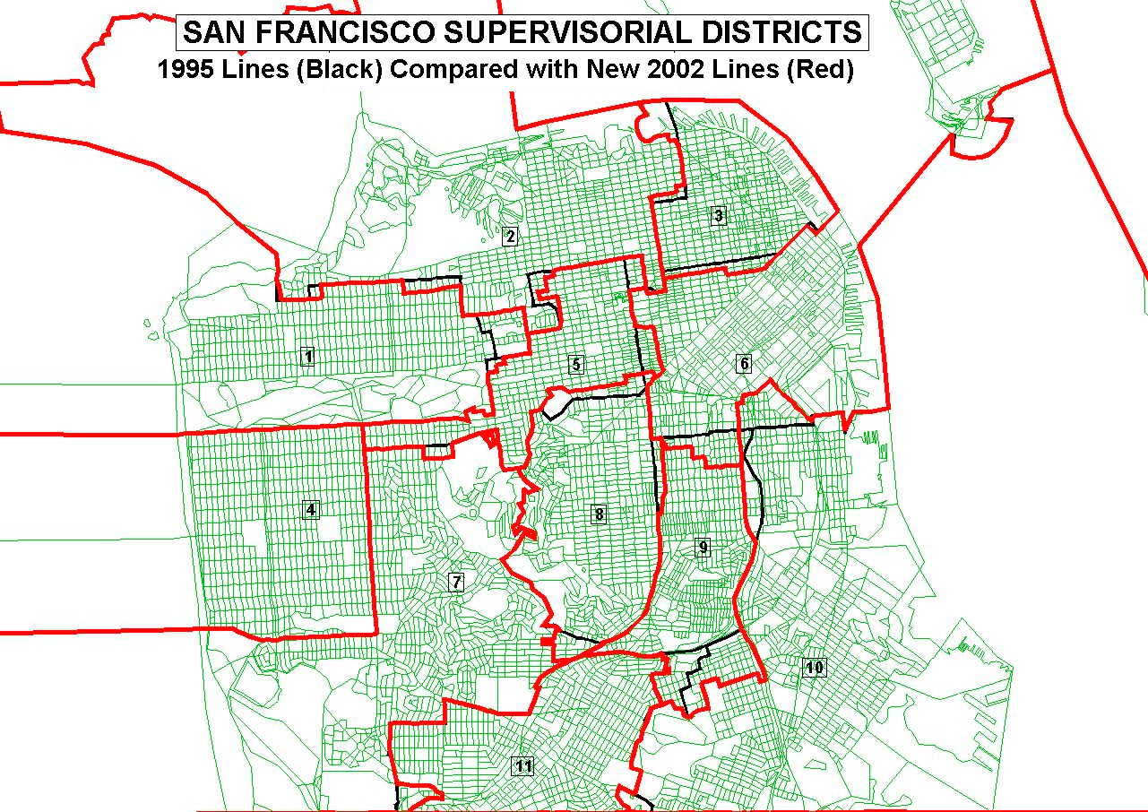 City And County Of San Francisco New San Francisco Supervisorial