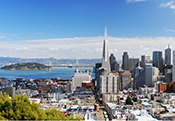 View of San Francisco from Treauser Island
