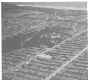 aerial view of the Richmond neighborhood