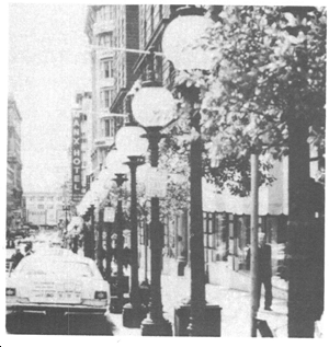 historic street lamps
