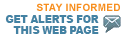 Get web page alerts for this page.