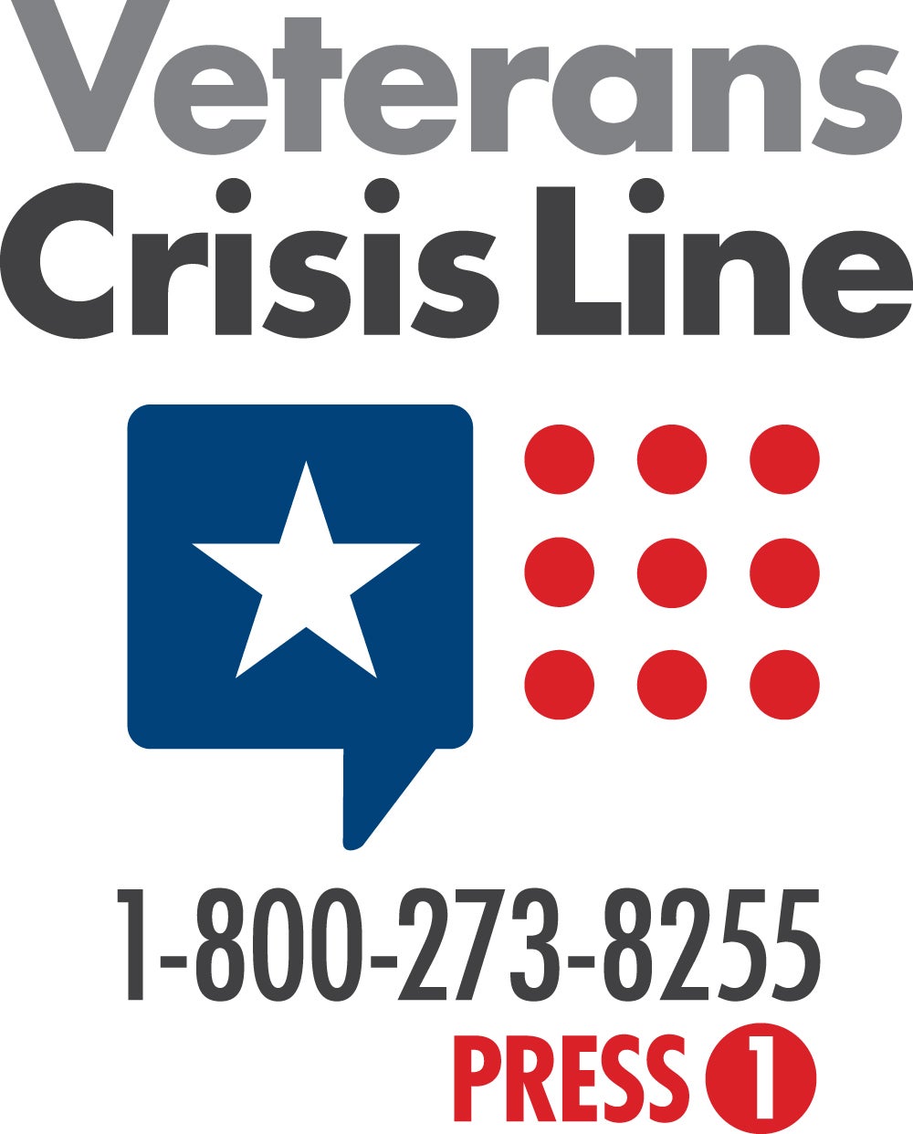 veterans crisis line logo call 1-800-273-8255