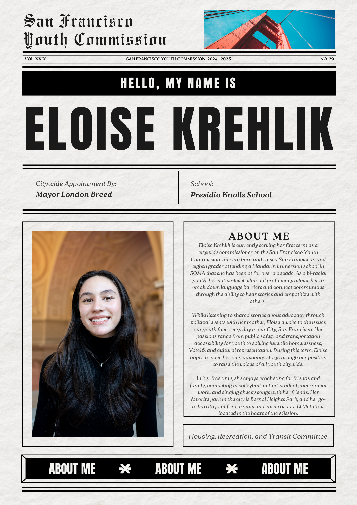 Eloise Krehlik Full Profile