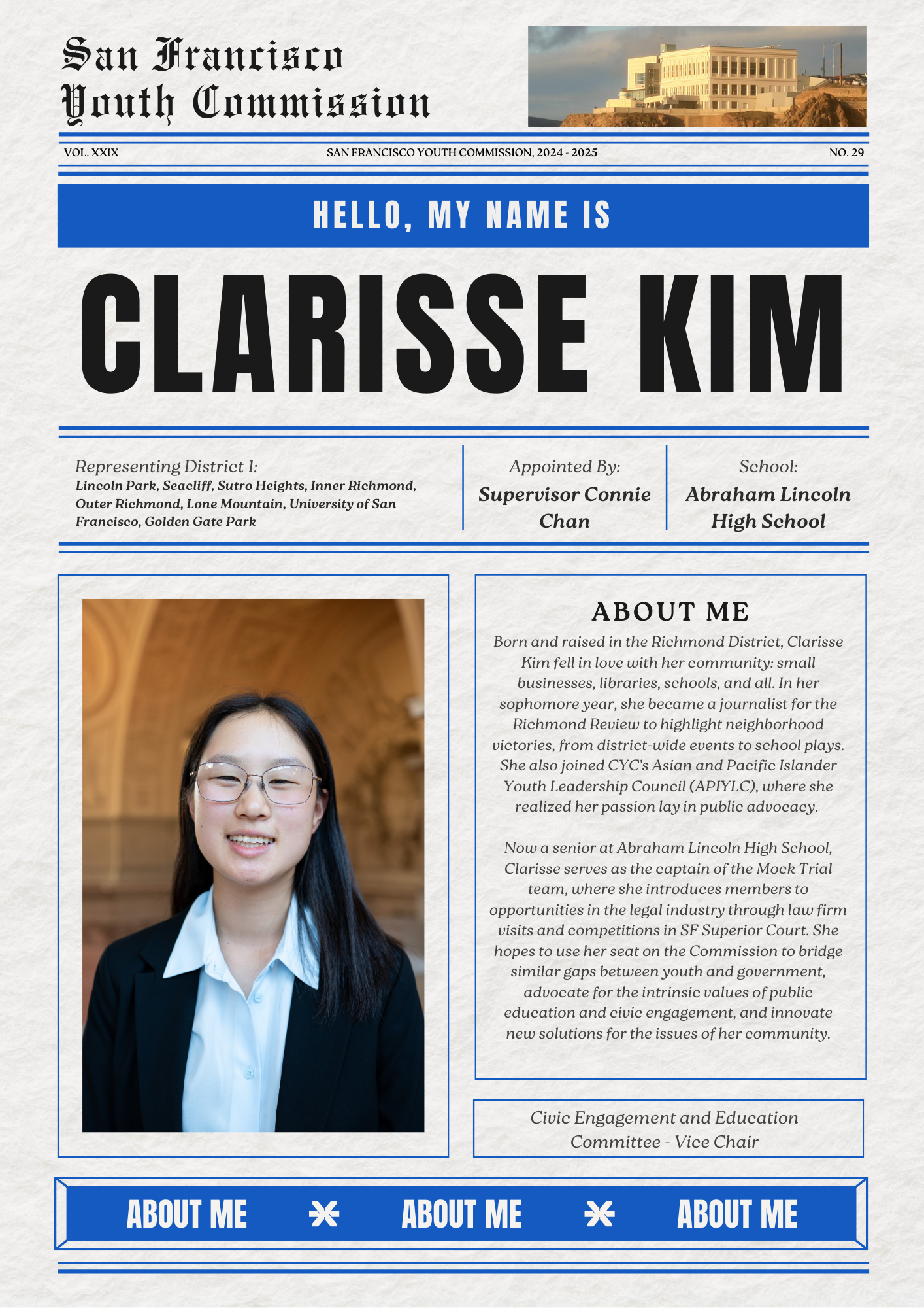 Clarisse Kim Full Profile