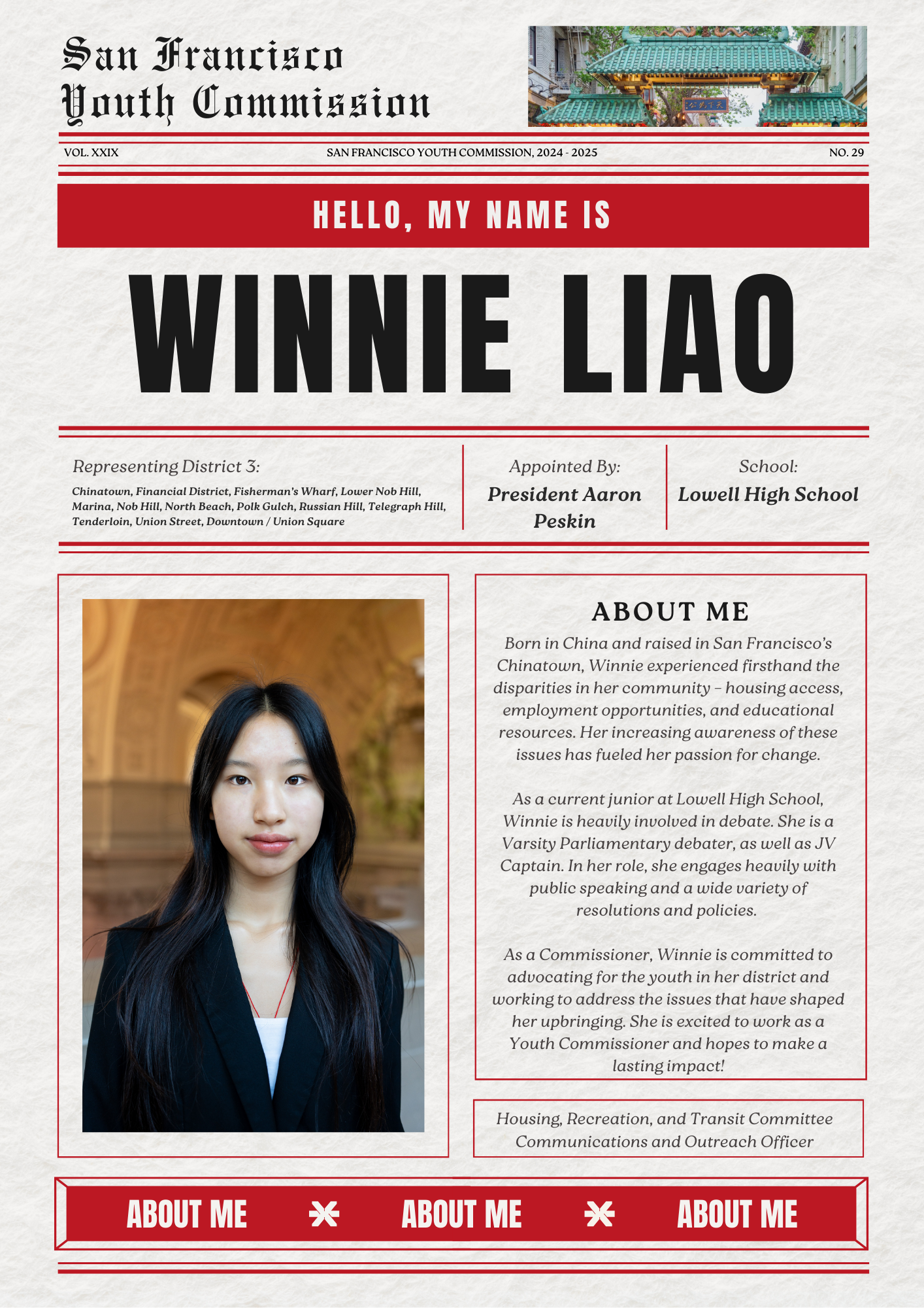 Winnie Liao Full Profile