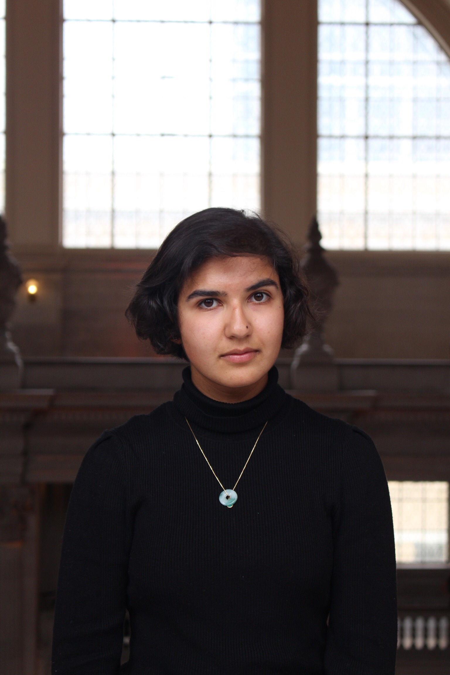 Image of young commissioner facing the camera