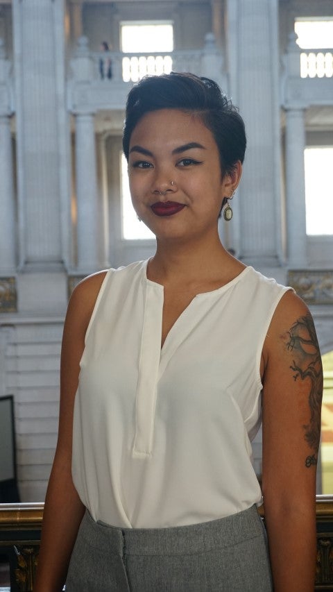 Photo of SF Youth Commissioner Mary Claire Amable