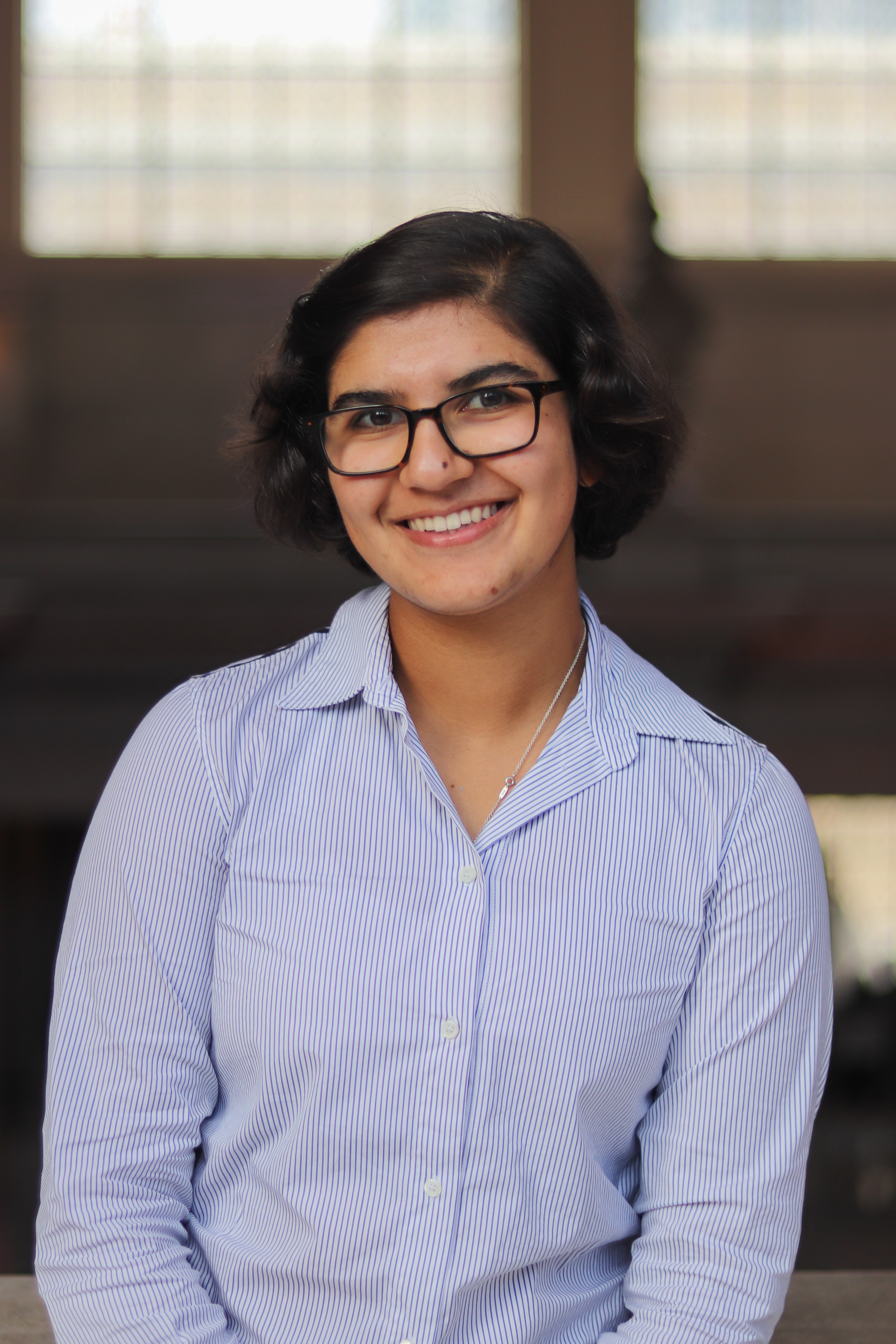 image of Arianna Nassiri, mayoral youth commissioner smiling at camera